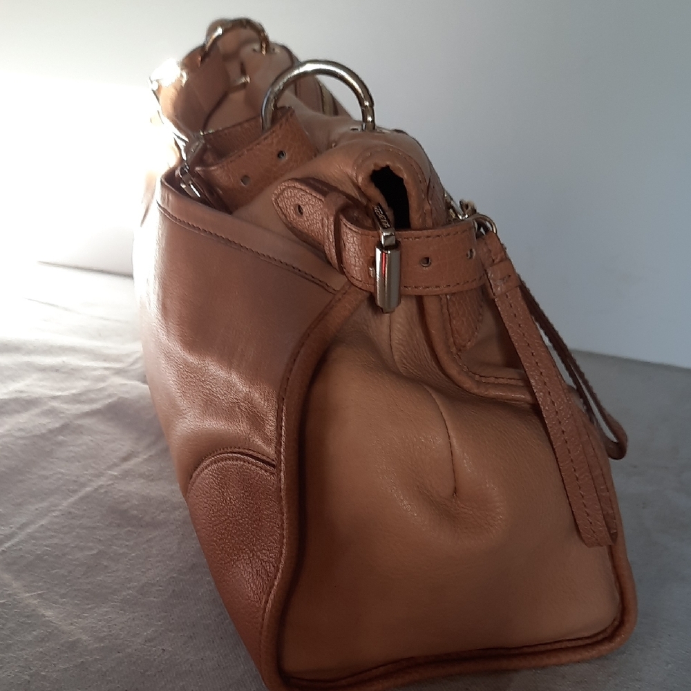 Mulberry Chic Tan Leather 3 Way Bag. East/West Bag. - Picture 3 of 13
